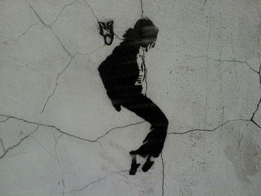 Graffiti Street Art - Photo by Rastuch - michael, jackson (2010)