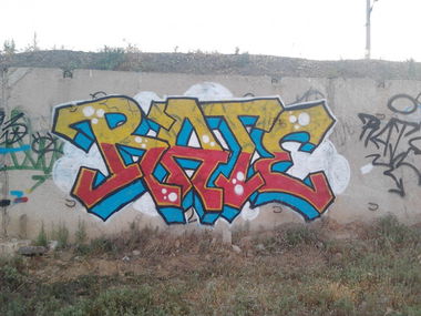 Graffiti Wall in Astrakhan - Photo by Rate