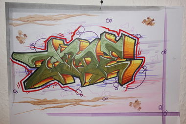 Graffiti Bombing in Equatorial Guinea - Photo by RaveDave - Hurensohnologie (2020)