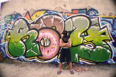 Graffiti Wall in Anapa - Photo by RayOne - rayone, aznob (2012)