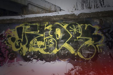 Graffiti Wall in Tula - Photo by RayOne - rayone, aznob (2013)