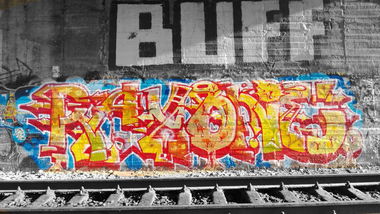 Graffiti Wall in Tula - Photo by RayOne - rayone, aznob (2013)