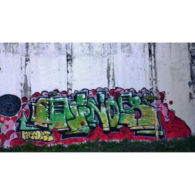 Graffiti Wall in Tula - Photo by RayOne (2014)