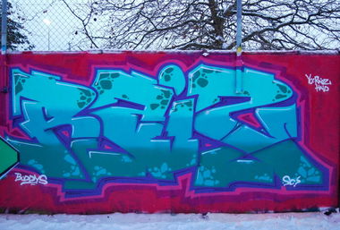 Graffiti Wall in Frankfurt - Photo by Rays - rays, super, crew