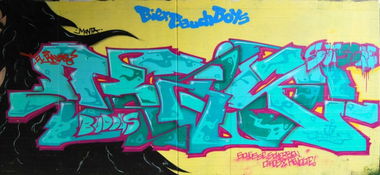 Graffiti Wall in Bad Vilbel - Photo by Rays - rays, super, crew