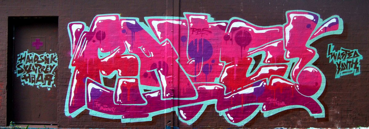 Graffiti Wall in Bad Vilbel - Photo by Rays - rays, super, crew