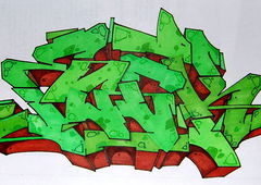 Graffiti Sketch - Photo by Rays