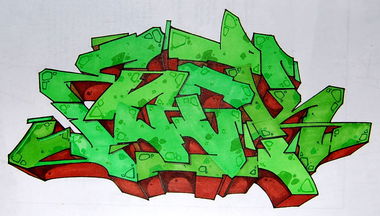 Graffiti Sketch - Photo by Rays
