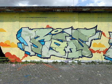 Graffiti Wall - Photo by Rays - Rays, buddys, sc (2014)