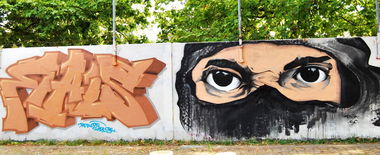 Graffiti Wall in Frankfurt - Photo by Rays - Rays, Monta, sc (2014)