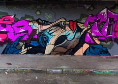 Graffiti Wall - Photo by Rays - rays, monta, toes (2017)