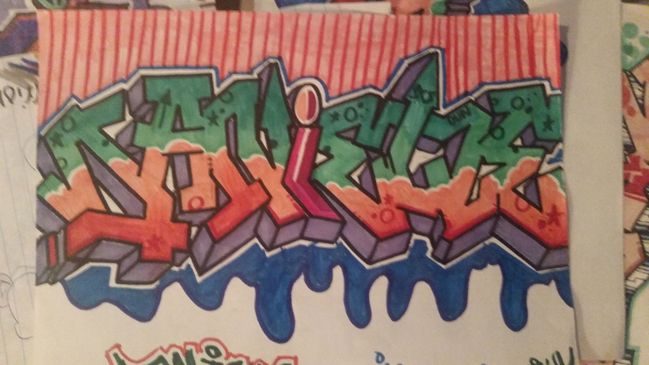 Graffiti Sketch - Photo by Rayznycdun