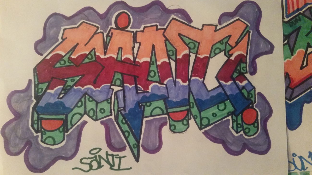 Graffiti Artwork - Photo by Rayznycdun