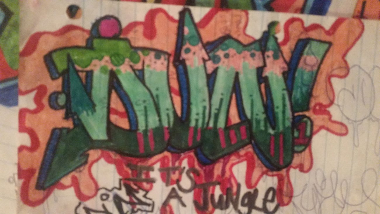 Graffiti Sketch - Photo by Rayznycdun