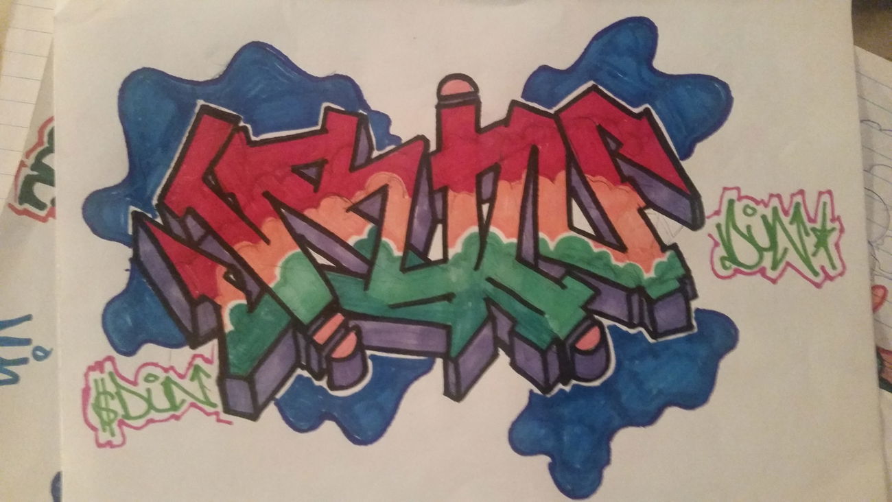 Graffiti Sketch - Photo by Rayznycdun