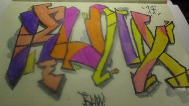 Graffiti Sketch in Bistrița - Photo by RazerRUNX - graffitibombing, nwgraff, arteurbano (2017)