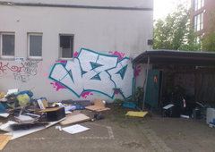Graffiti Wall in Oldenburg - Photo by Razional - VZA (2014)