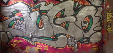 Graffiti Wall in Oldenburg - Photo by Razional - JUGO, VZA, RAZIA (2014)