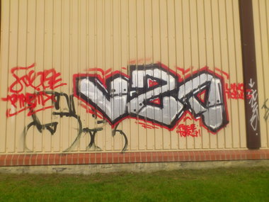 Graffiti Wall in Oldenburg - Photo by Razional - VZA (2014)