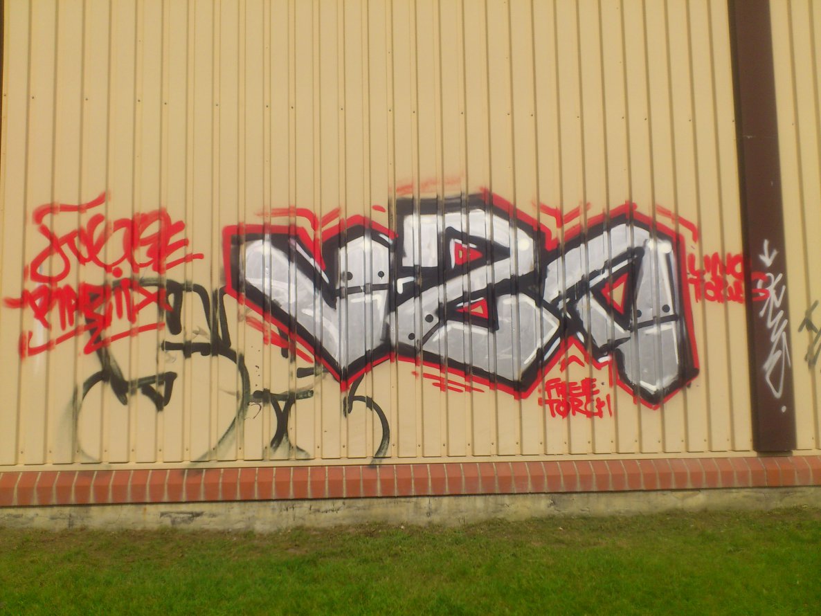 Graffiti Wall in Oldenburg - Photo by Razional - VZA (2014)