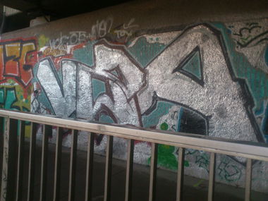 Graffiti Wall in Oldenburg - Photo by Razional - VZA (2014)