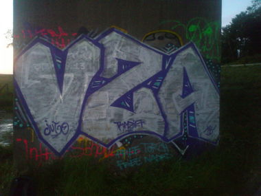 Graffiti Wall in Oldenburg - Photo by Razional - VZA (2014)