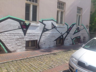 Graffiti Wall in Oldenburg - Photo by Razional - vza (2014)