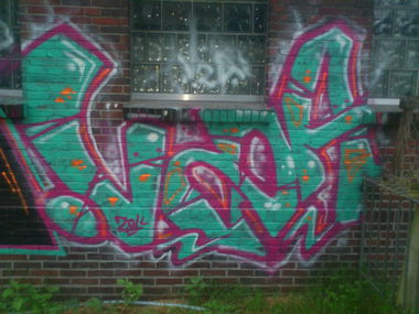 Graffiti Wall - Photo by Razional - vza, razia (2014)