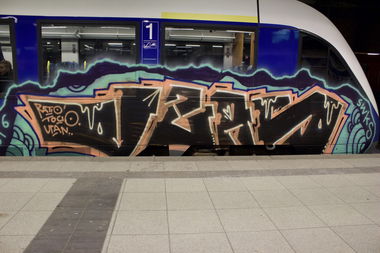 Graffiti Train - Photo by Razional - VZA