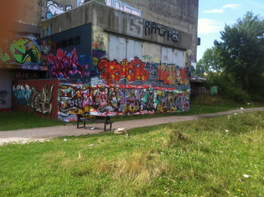 Graffiti Wall - Photo by Razional - VZA, SWK, DITC