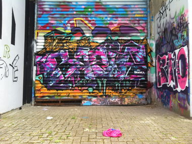 Graffiti Wall - Photo by Razional - BWEIS, VZA