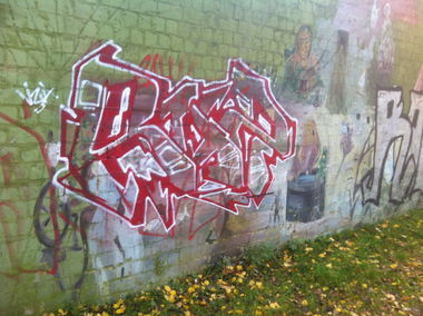 Graffiti Wall in Bremen - Photo by Razional - VZA, RAZIA, RAZ