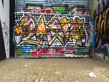 Graffiti Wall - Photo by Razional - VZA, DITC