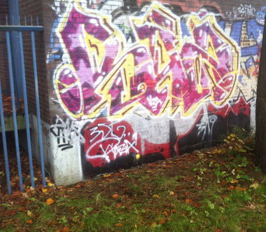 Graffiti Wall in Oldenburg - Photo by Razional - VZA, RAZIA, DITC