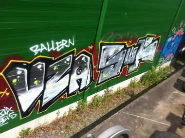 Graffiti Wall - Photo by Razional - VZA, SWK