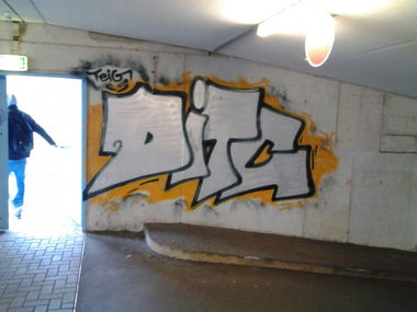 Graffiti Wall - Photo by Razional - DITC (1988)