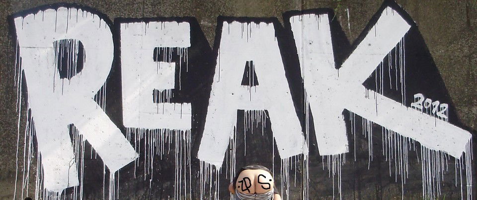 Graffiti Wall in Belgrade - Photo by ReaK (2012)