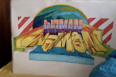 Graffiti Wall - Photo by Reactor