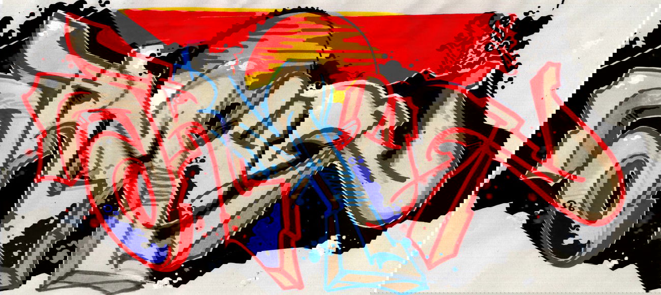 Graffiti Sketch - Photo by Reactor - Armut, betch, skattle (2013)