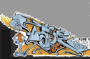 Graffiti Sketch - Photo by Reactor (2014)