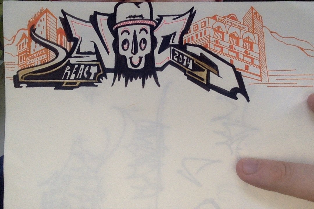 Graffiti Sketch - Photo by Reactor