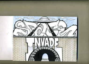 Graffiti Sketch - Photo by Reactor