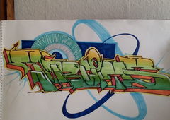 Graffiti Wall - Photo by Reactor (2015)