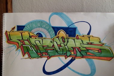 Graffiti Wall - Photo by Reactor (2015)