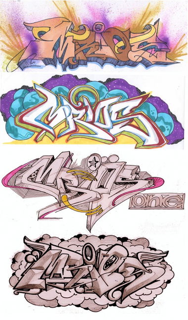 Graffiti Sketch - Photo by Reactor - Mr.Iös, mriös, mrioes