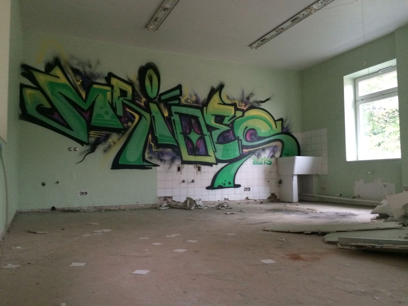 Graffiti Wall - Photo by Reactor