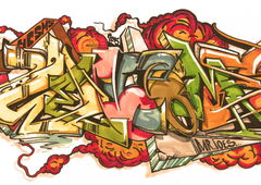 Graffiti Sketch - Photo by Reactor - Mr.IöS