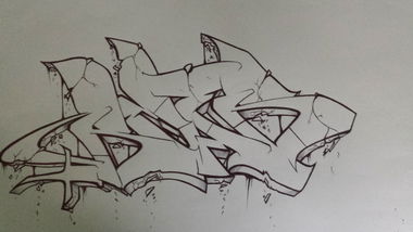 Graffiti Sketch - Photo by Read (2015)