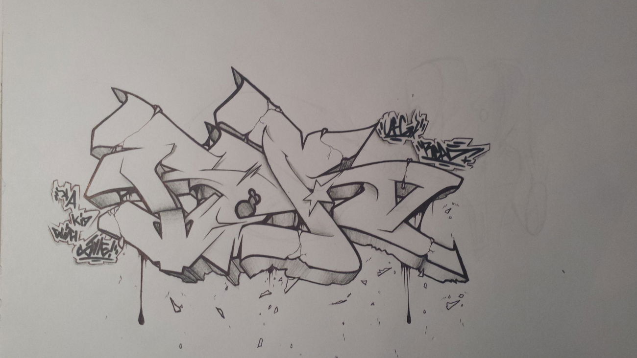 Graffiti Sketch - Photo by Read (2015)