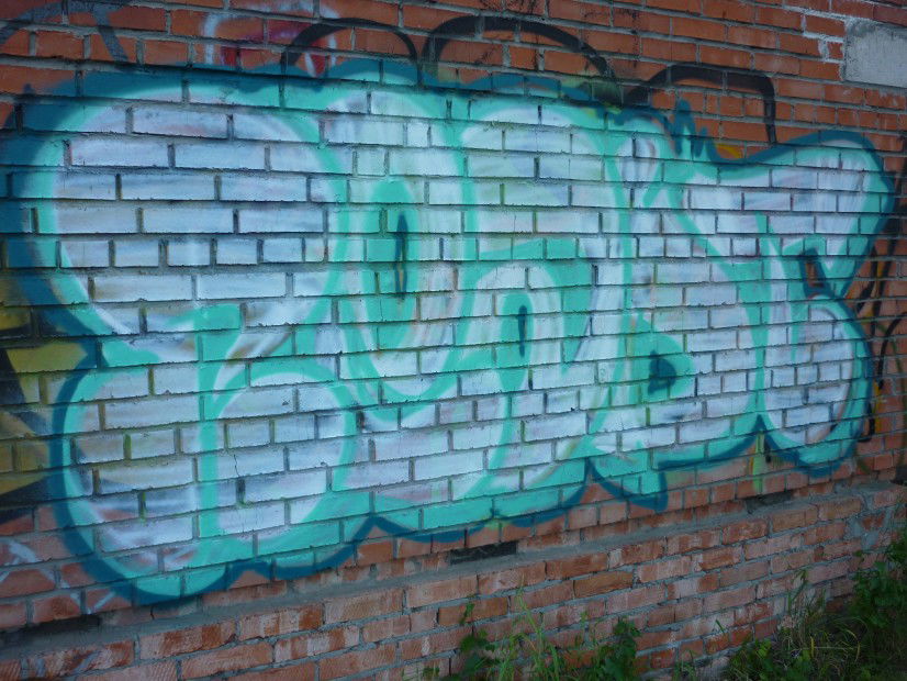 Graffiti Bombing in Tomsk - Photo by Readt - Readt, SQC (2013)
